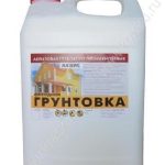 Грунтовка для стен - укрепляющая